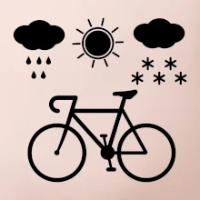 Cyklista za každého počasia