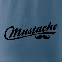 Mustache - nápis