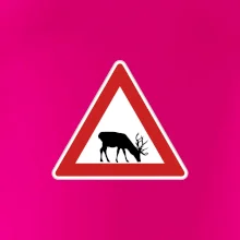 Dopravná značka - Pozor žreb