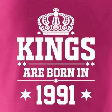 Kings are born in 1991 Kings are born in 1991