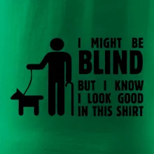 I might be blind I might be blind