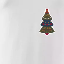 Folklór na prsníku vianočný stromček