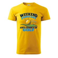Weekend forecast golfové počasí
