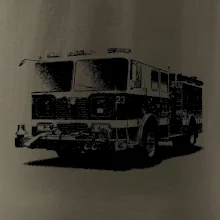 Hasičské auto americkej