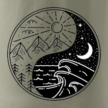 Yin & Yang hory a moře