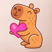 Zamilovaná kapybara