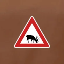 Dopravná značka - Pozor žreb