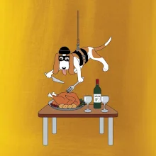 Malý zlodej - baset (Hana-creative)