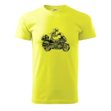 Cestovní motorka kostra
