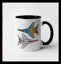 Mig 29 Fulcrum zo spoda a zo shora