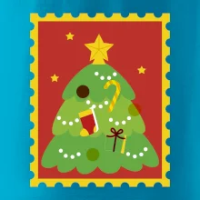 Rodinné vianočné tričká - známky