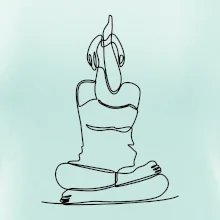 Jóga v sede jedným ťahom Jóga v sede jedným ťahom