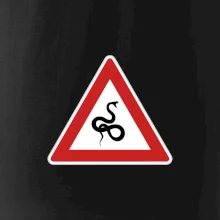 Dopravná značka - Pozor had