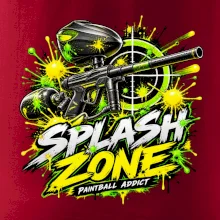 Neónový zásah – Splash Zone paintball