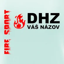 DHZ (oheň, firesport, názov sboru - vlastný nápis)
