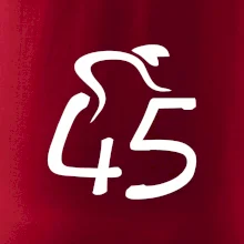 Cyklista oslavuje štyridsaťpäťku (45)