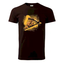 Bitcoin oranžová pizza