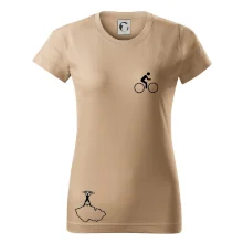 Mapa ČR + kolo na prsu Mapa ČR + kolo na prsu