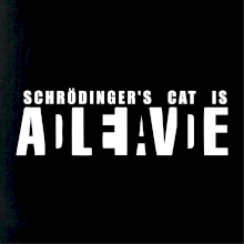 Schrödinger's Cat ADLEIAVDE - dead and alive Schrödinger's Cat ADLEIAVDE - dead and alive