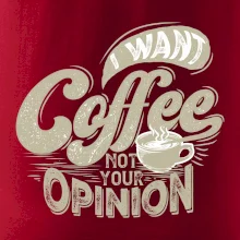 Coffee opinion