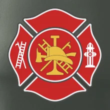 Fire department logo červené Fire department logo červené