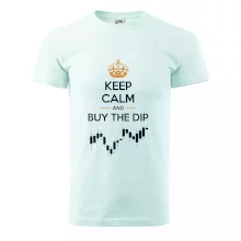 Keep Calm and Buy the Dip - koruna a graf