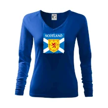Škótska vlajka s erbom leva Škótska vlajka s erbom leva