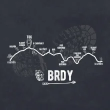 Profil kopců - Brdy