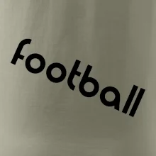 FOOTBALL nápis šikmo FOOTBALL nápis šikmo