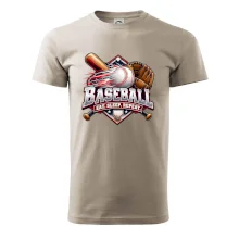 Baseballová pálka s rukavicou eat sleep repeat