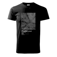 Praděd - vrstevnice v obdĺžniku