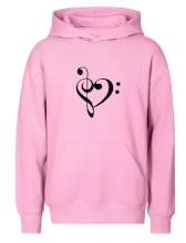 Husľový kľúč srdce