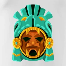 Mayová maska mätová