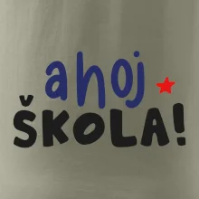 Ahoj škola farebné