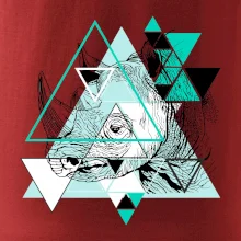 Biely nosorožec (Pecka design)