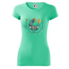 Folklór - sliepky s margarétkami Folklór - sliepky s margarétkami