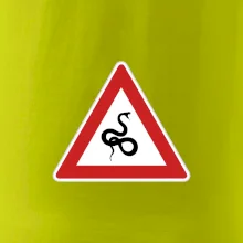 Dopravná značka - Pozor had