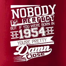 Nobody is perfect - 1954
