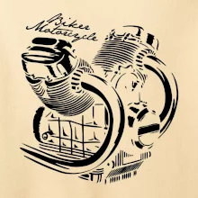 Biker Motorcycle motor