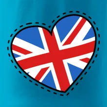 Británia srdce prsník