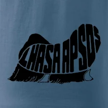 Lhasa Apso nápis v tele Lhasa Apso nápis v tele