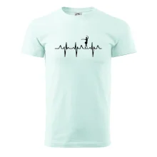 EKG tanečnice salsy