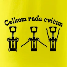 Celkom rada cvičím