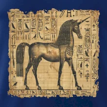 Egyptské hieroglyfy jednorožec Egyptské hieroglyfy jednorožec
