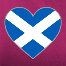 Škótske srdce na prsník