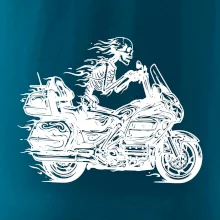 Cestovní motorka kostra