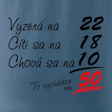 Vyzerá, cíti sa, chová sa - 50 rokov Vyzerá, cíti sa, chová sa - 50 rokov
