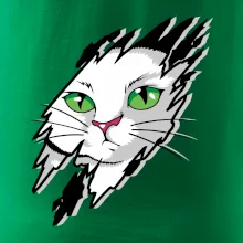 Kočka v roztrženém triku