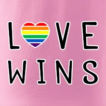 Love wins nápis