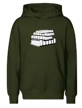 Knihy čiernobiele na sebe